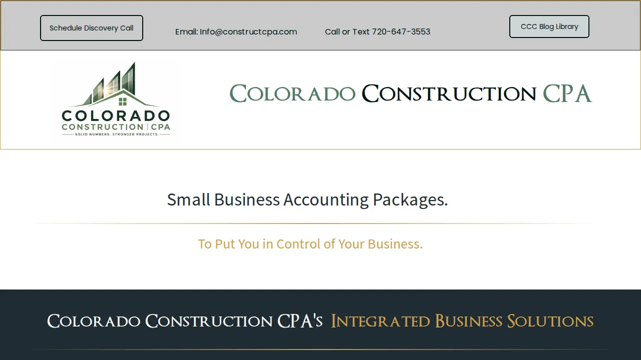 Colorado Construction CPA page