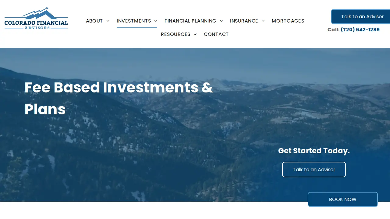 Colorado Financial Advisors page