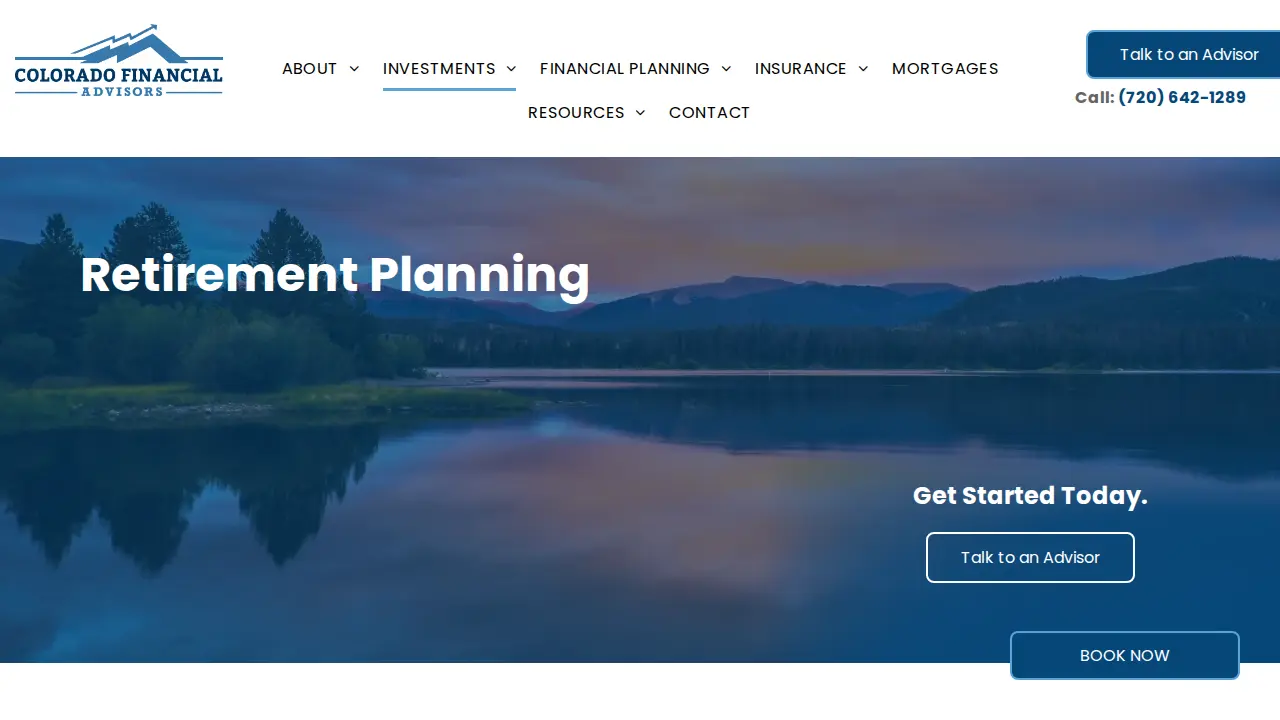 Colorado Financial Advisors page