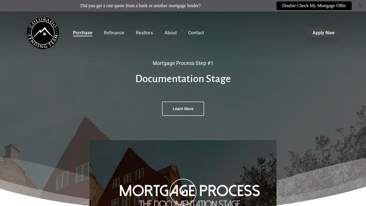 Colorado Lending Team page