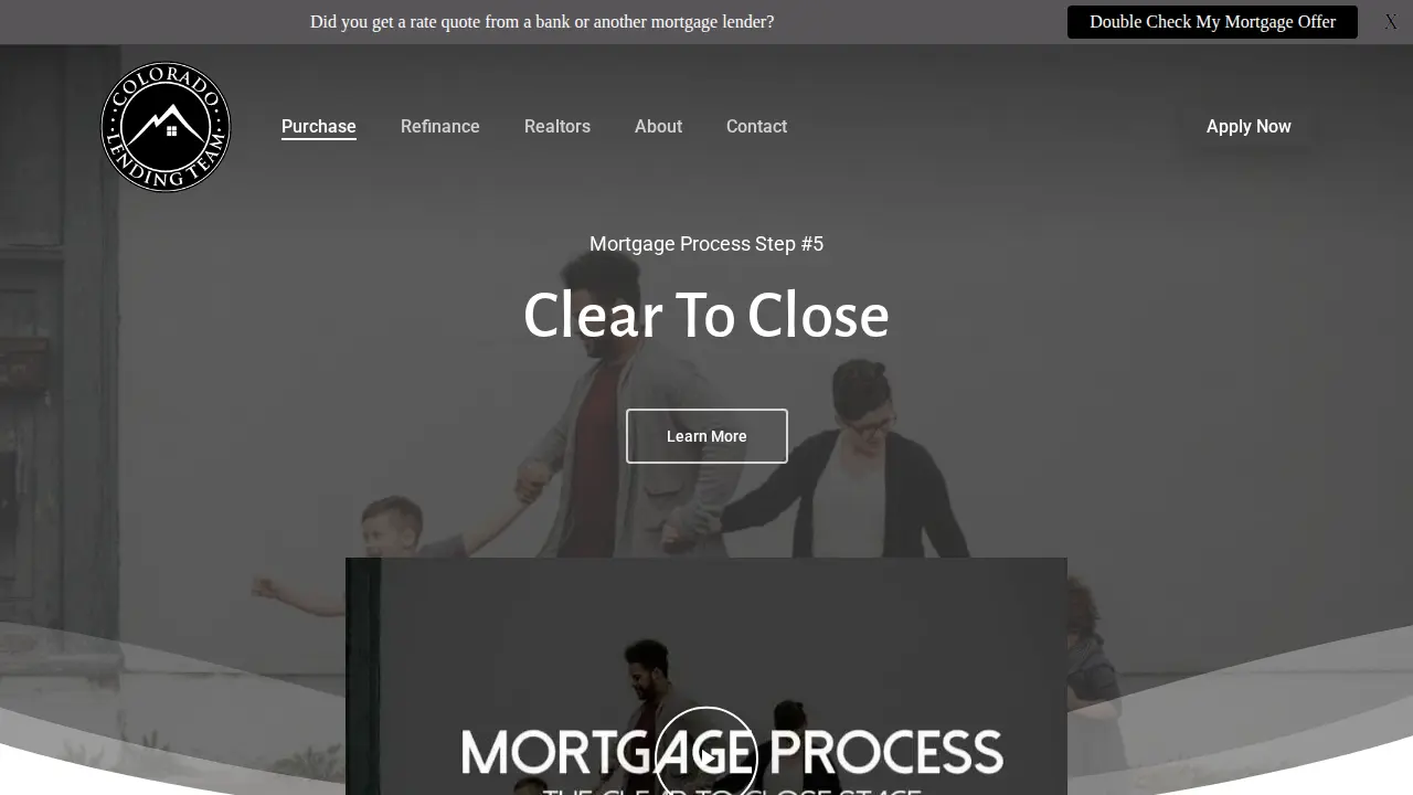 Colorado Lending Team page