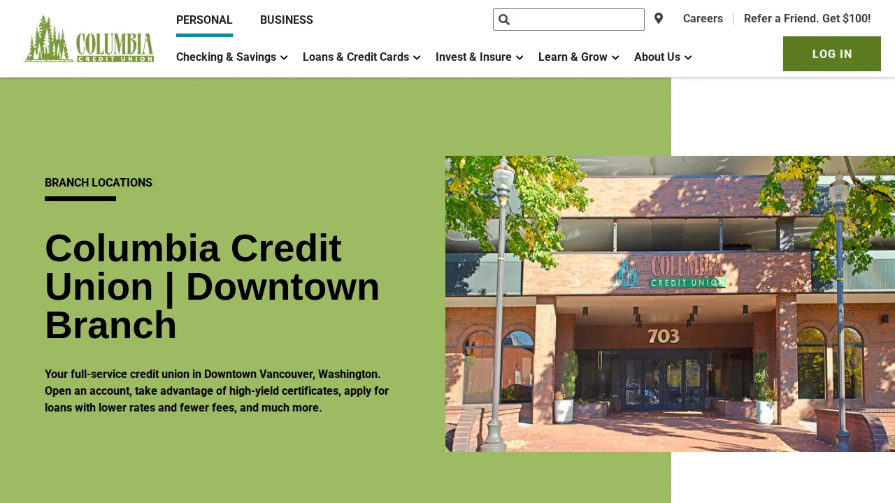 Columbia Credit Union | Downtown