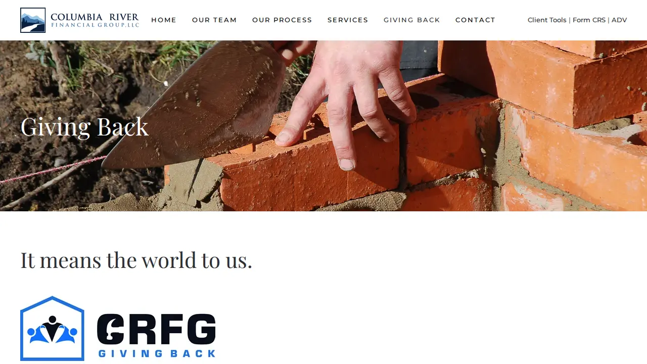 Columbia River Financial Group, LLC page