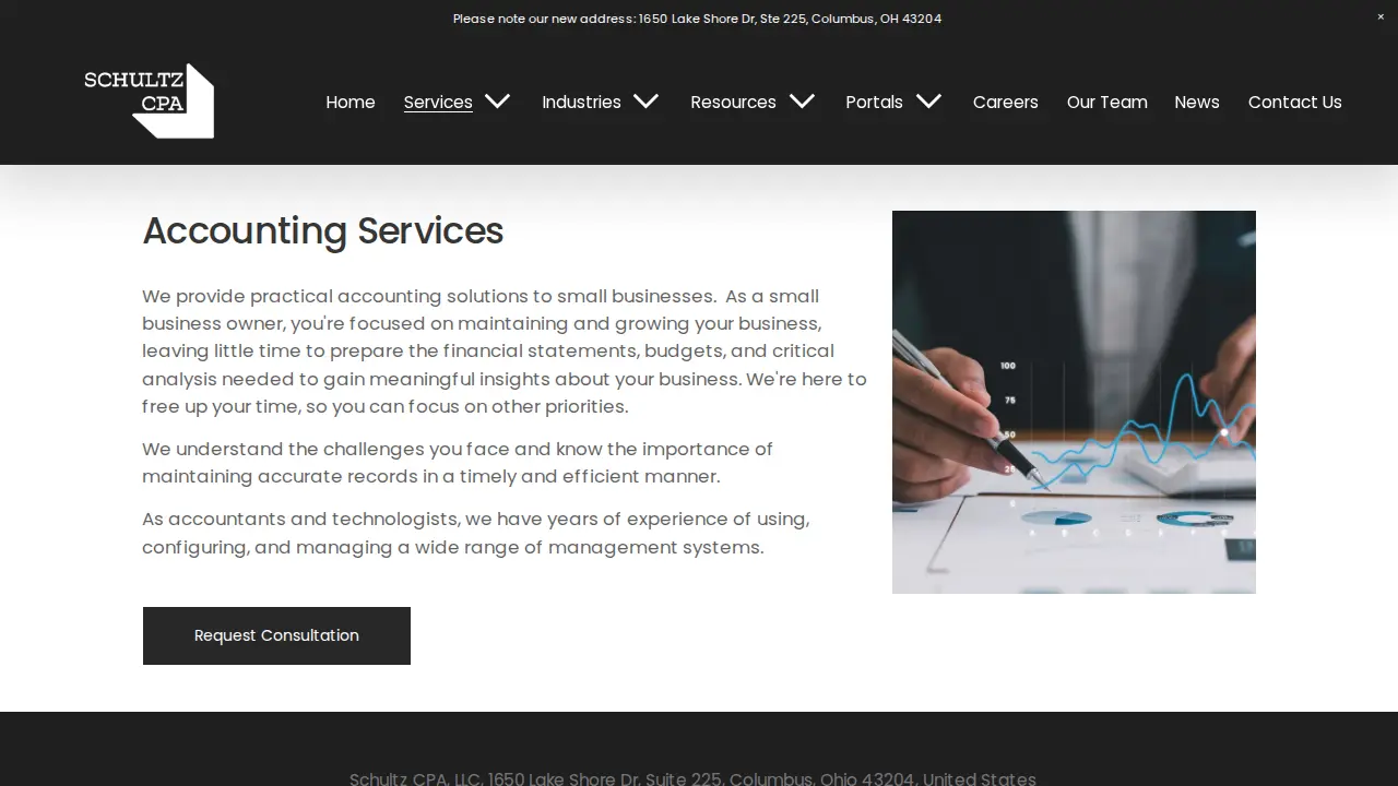Schultz CPA, LLC page