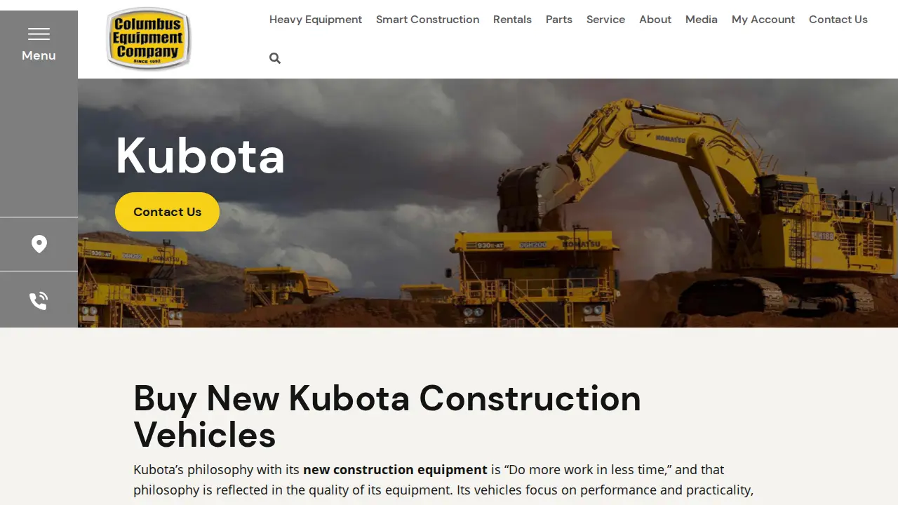 Columbus Equipment Company page