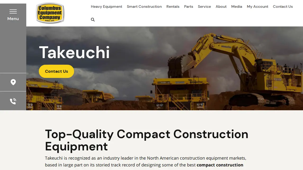 Columbus Equipment Company page