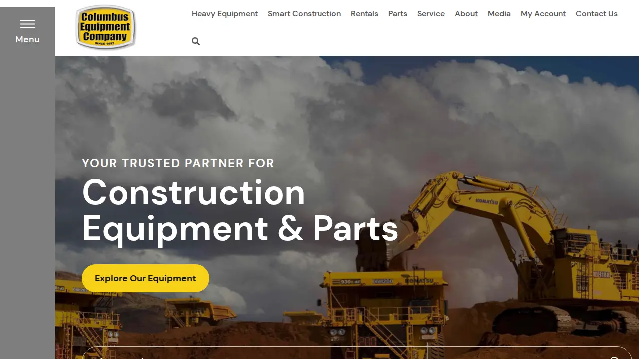 Columbus Equipment Company website