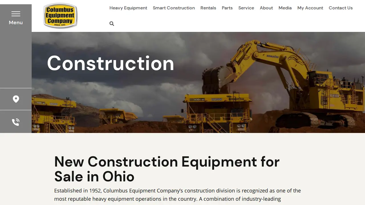 Columbus Equipment Company page