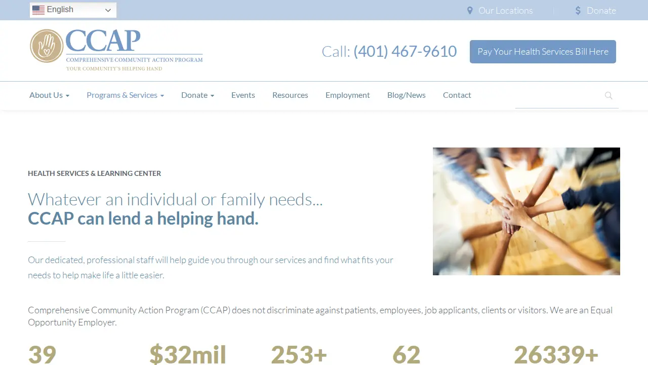 CCAP – Comprehensive Community Action Plan page