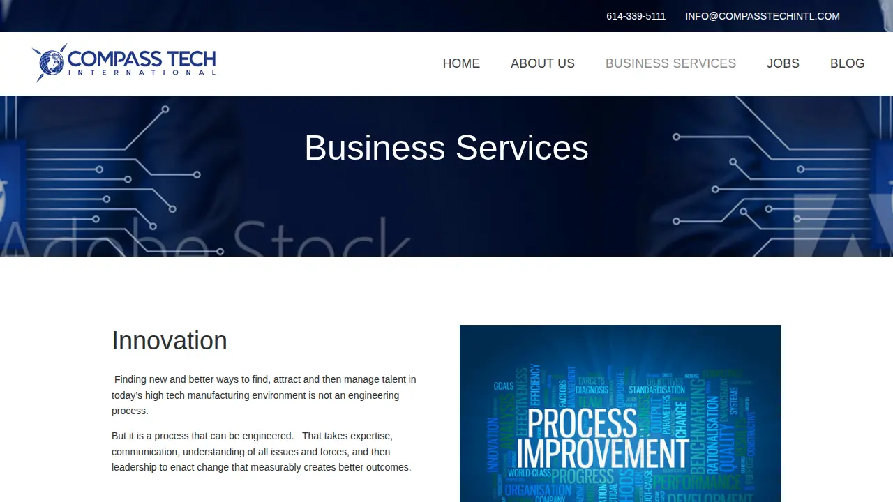 Compass Tech page