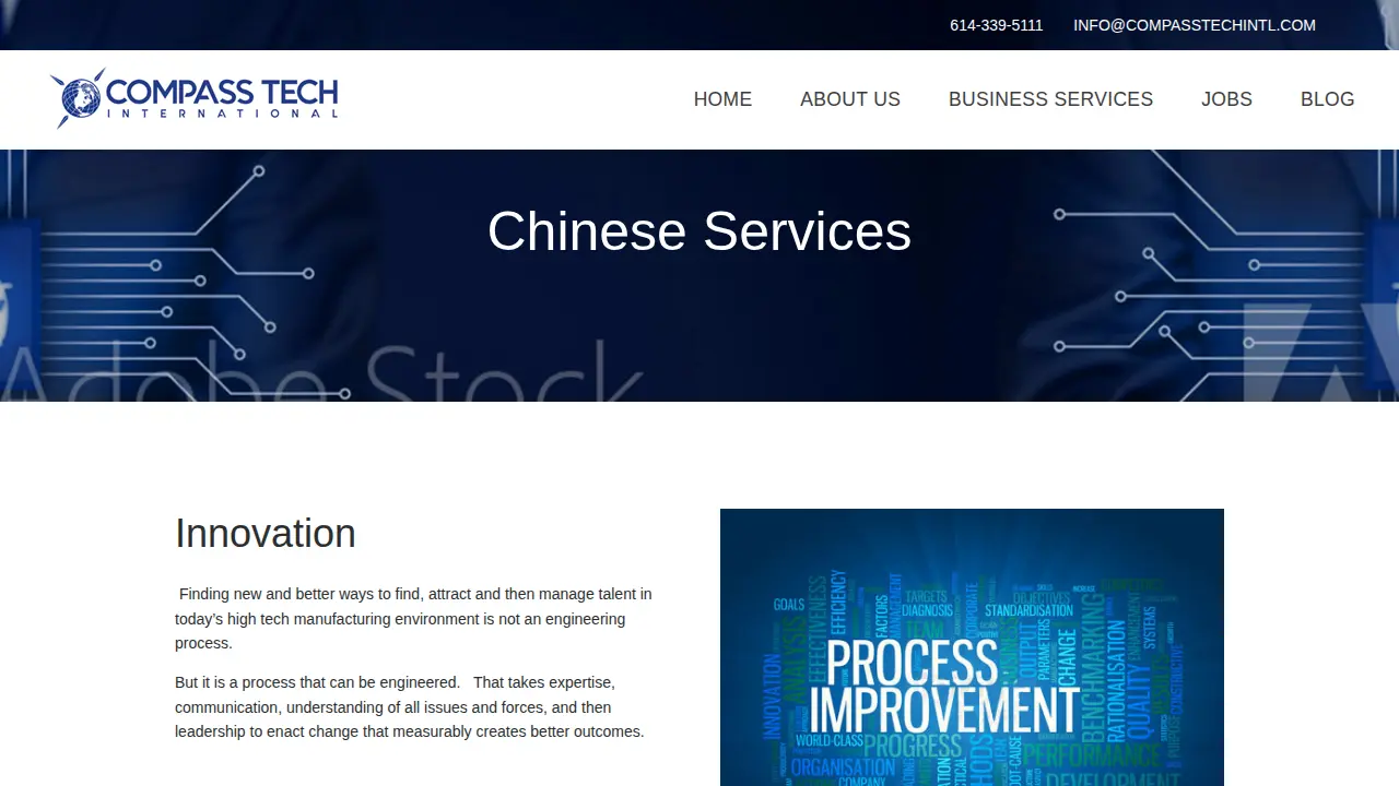 Compass Tech page