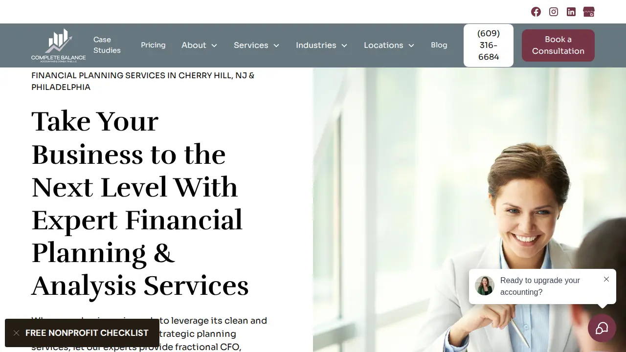 Complete Balance Accounting & Consulting page