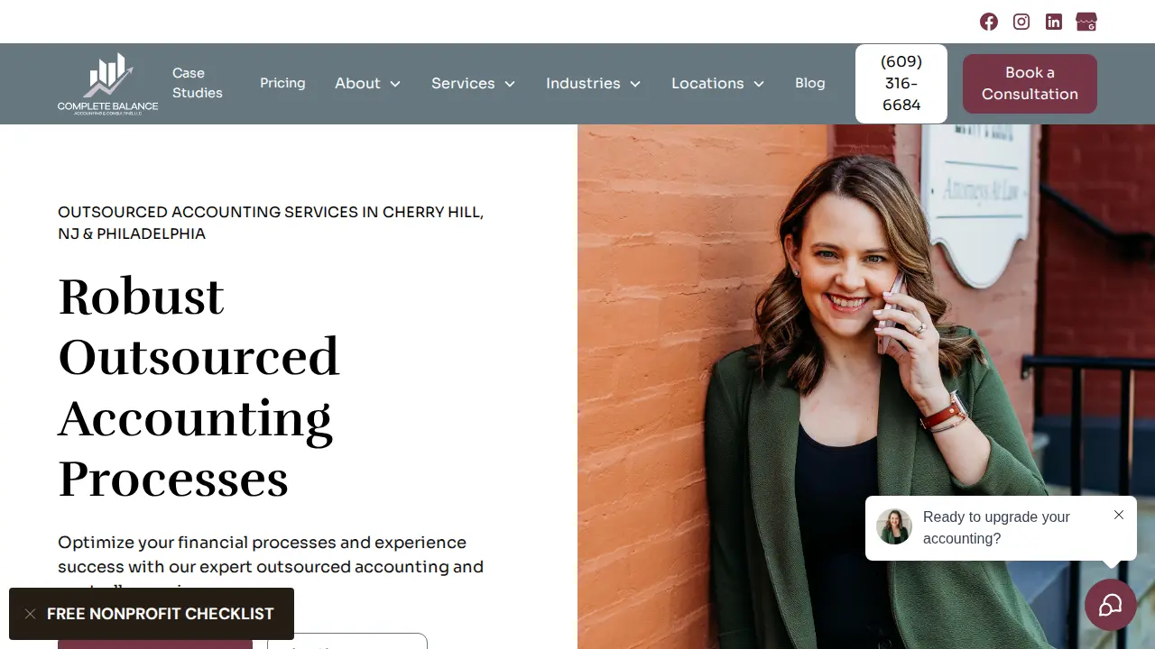 Complete Balance Accounting & Consulting page