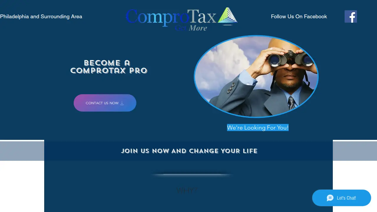 ComproTax Philadelphia page