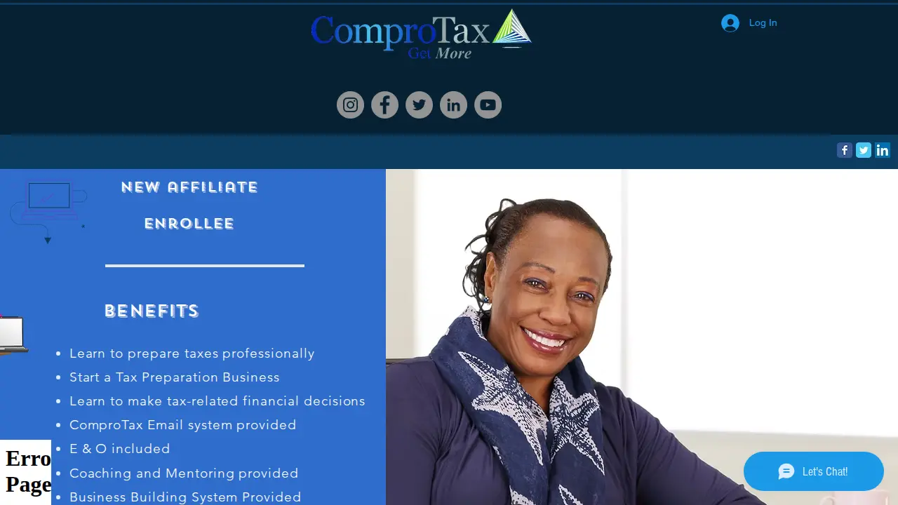ComproTax Philadelphia page