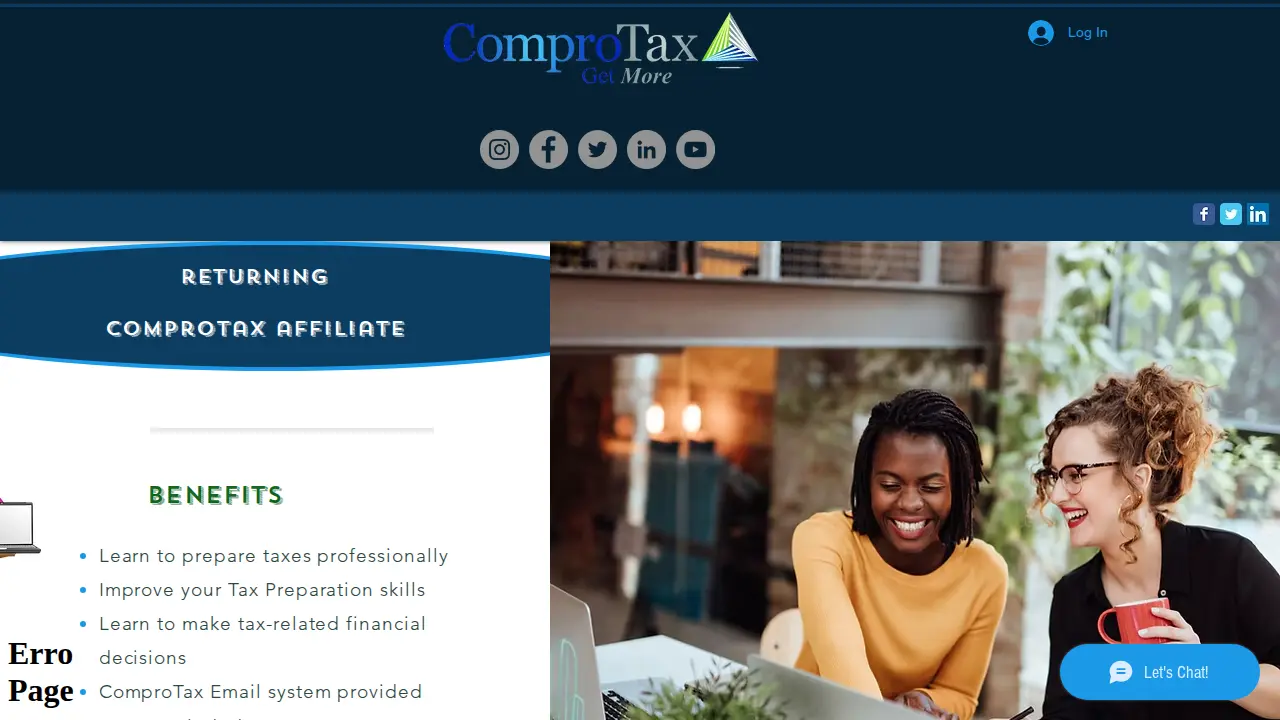 ComproTax Philadelphia page