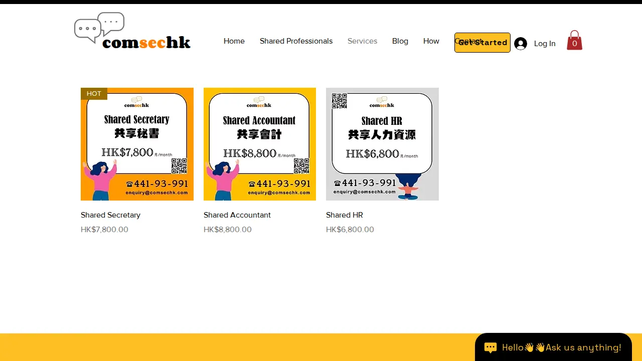 ComsecHK | Company Secretary HK Limited page