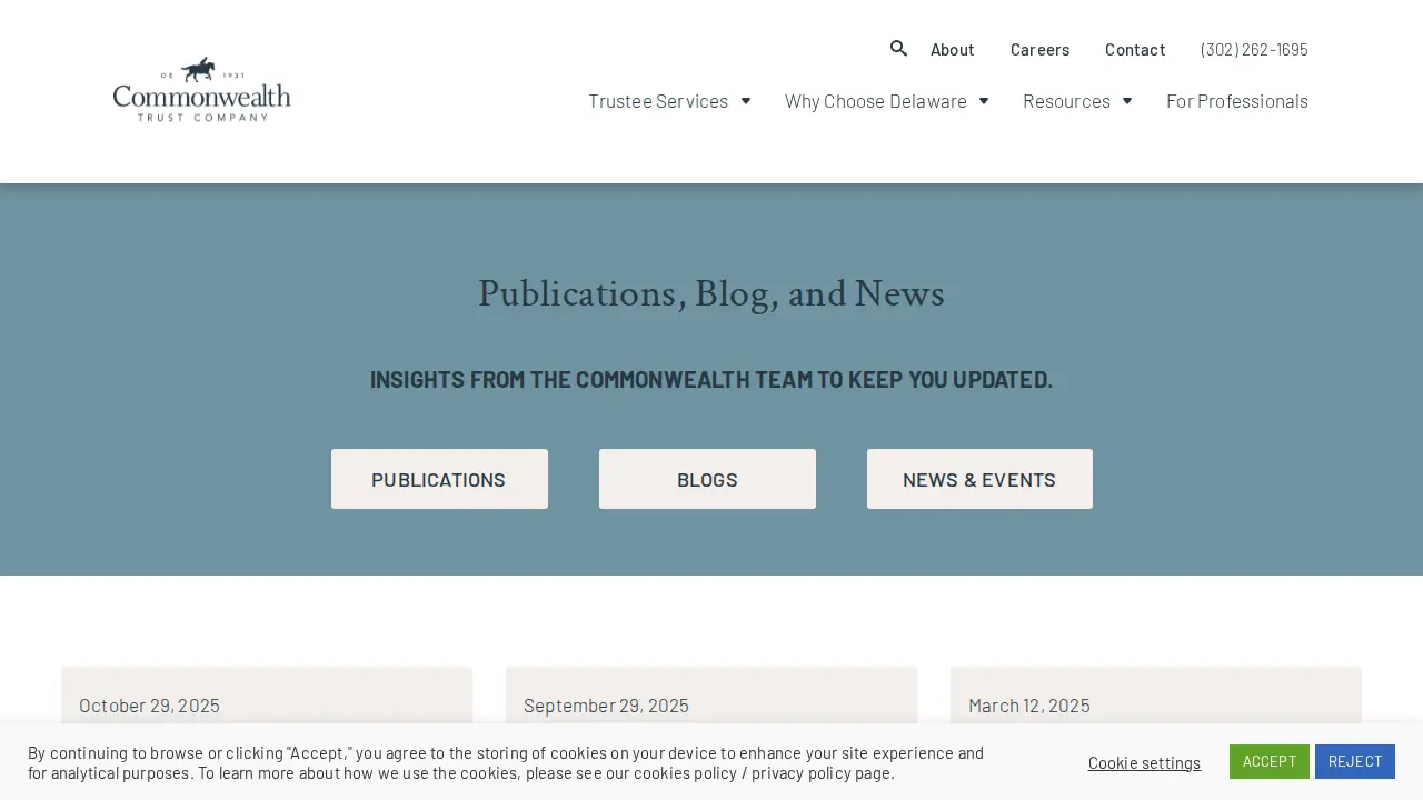 Commonwealth Trust Company page