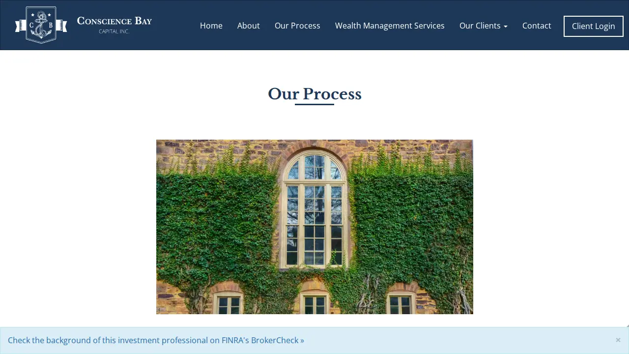 Conscience Bay Capital, Inc. page