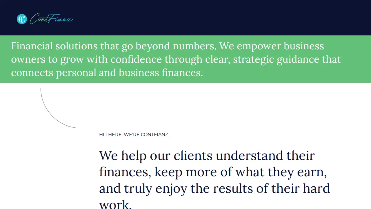 ContFianz website