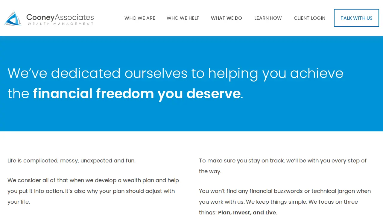 Cooney Associates page