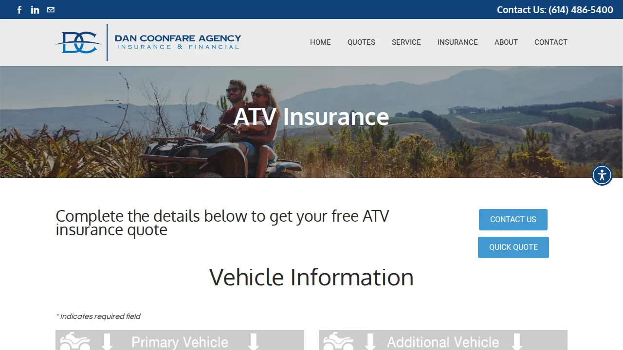 Dan Coonfare Agency LLC page