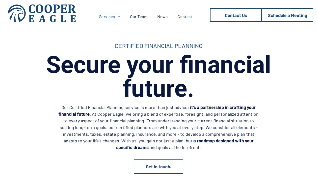 Cooper Eagle page