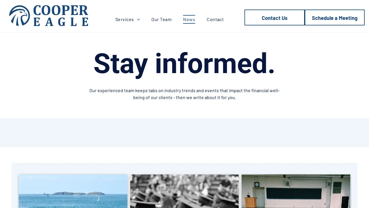 Cooper Eagle page