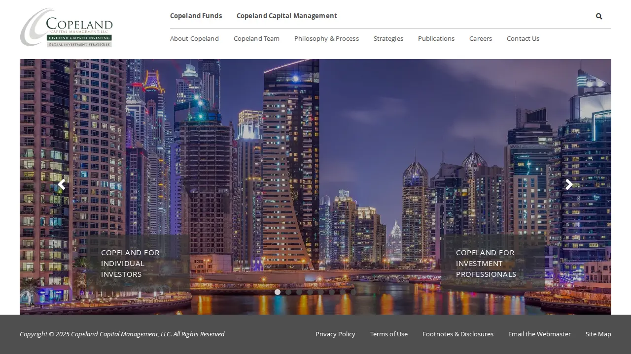 Copeland Capital Management LLC