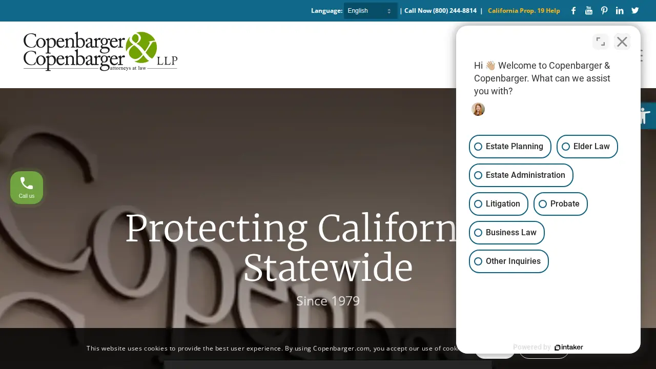 Copenbarger & Copenbarger LLP page