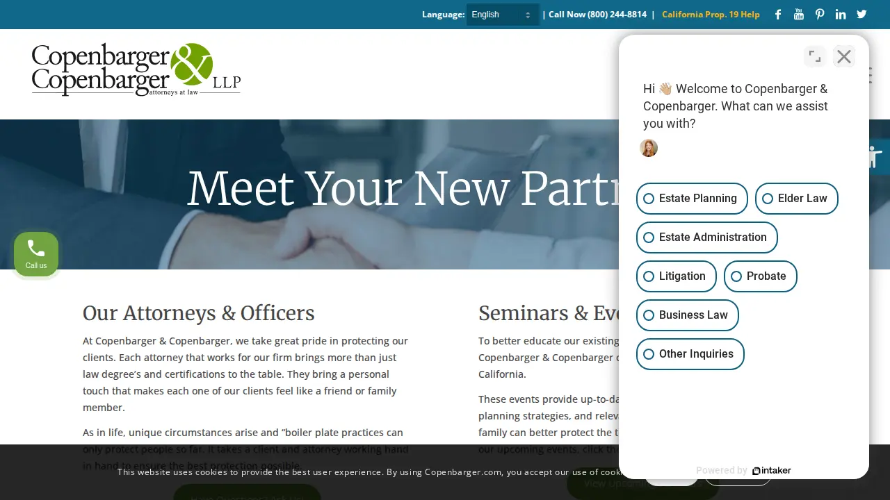 Copenbarger & Copenbarger LLP page