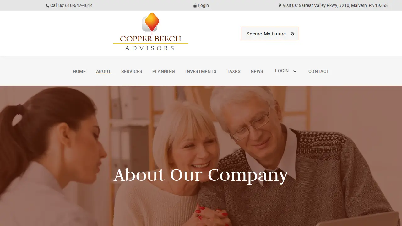 Copper Beech Advisors LLC page