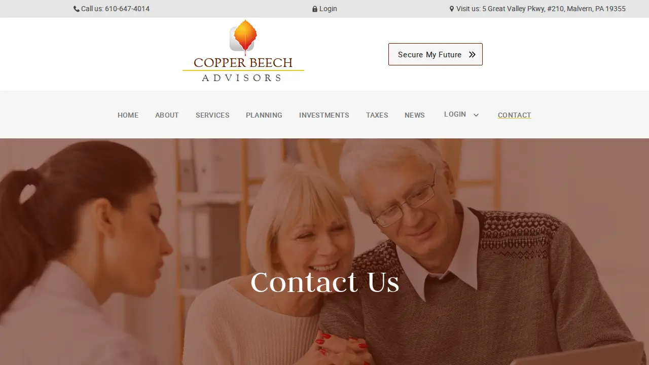 Copper Beech Advisors LLC page