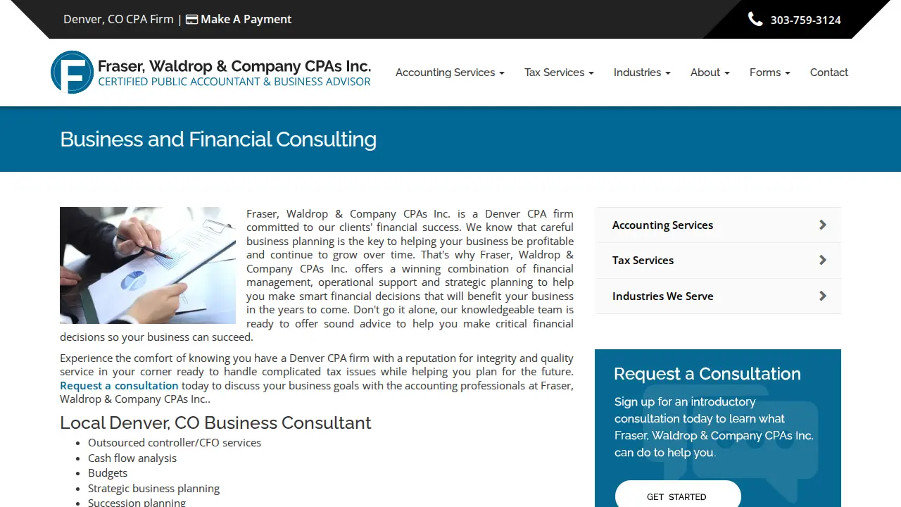 Fraser, Waldrop & Company CPA's Inc. page
