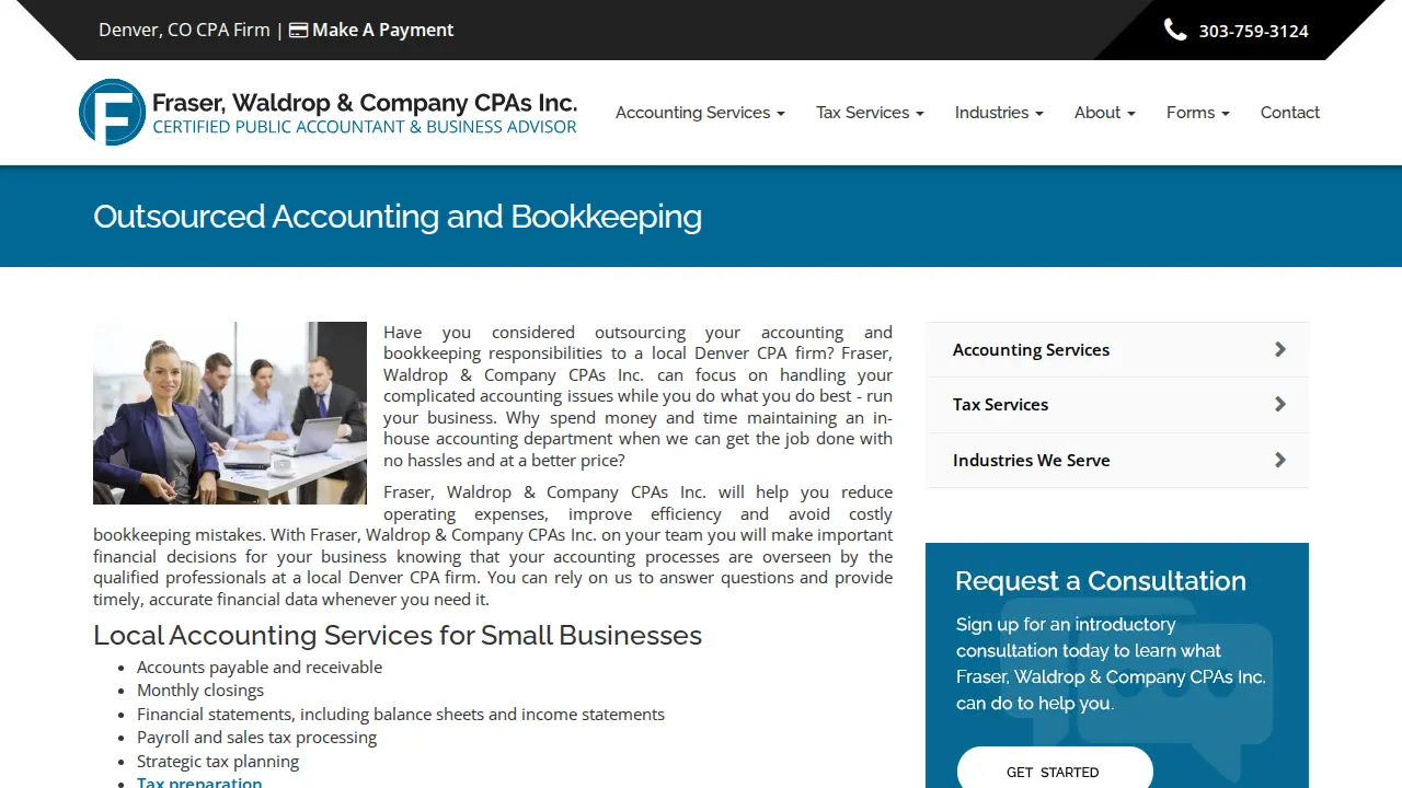 Fraser, Waldrop & Company CPA's Inc. page