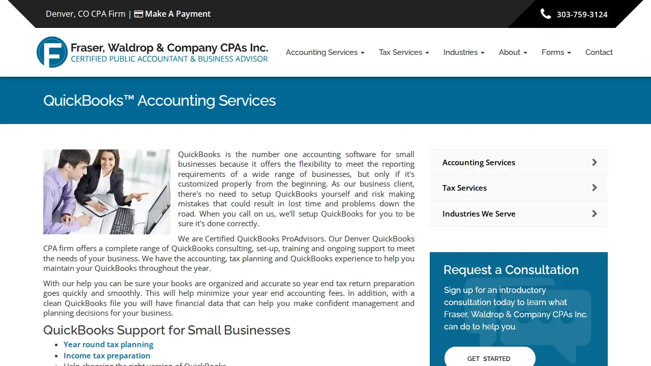 Fraser, Waldrop & Company CPA's Inc. page