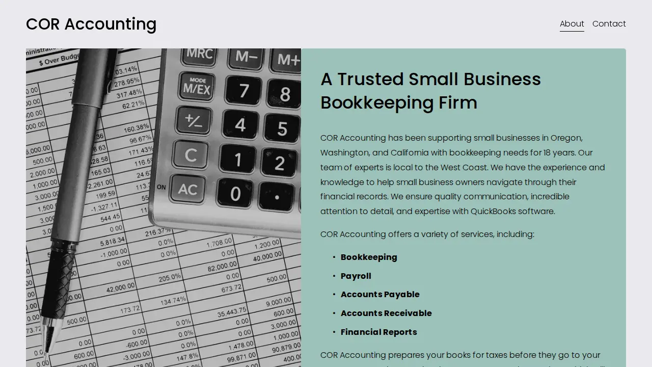 COR Accounting