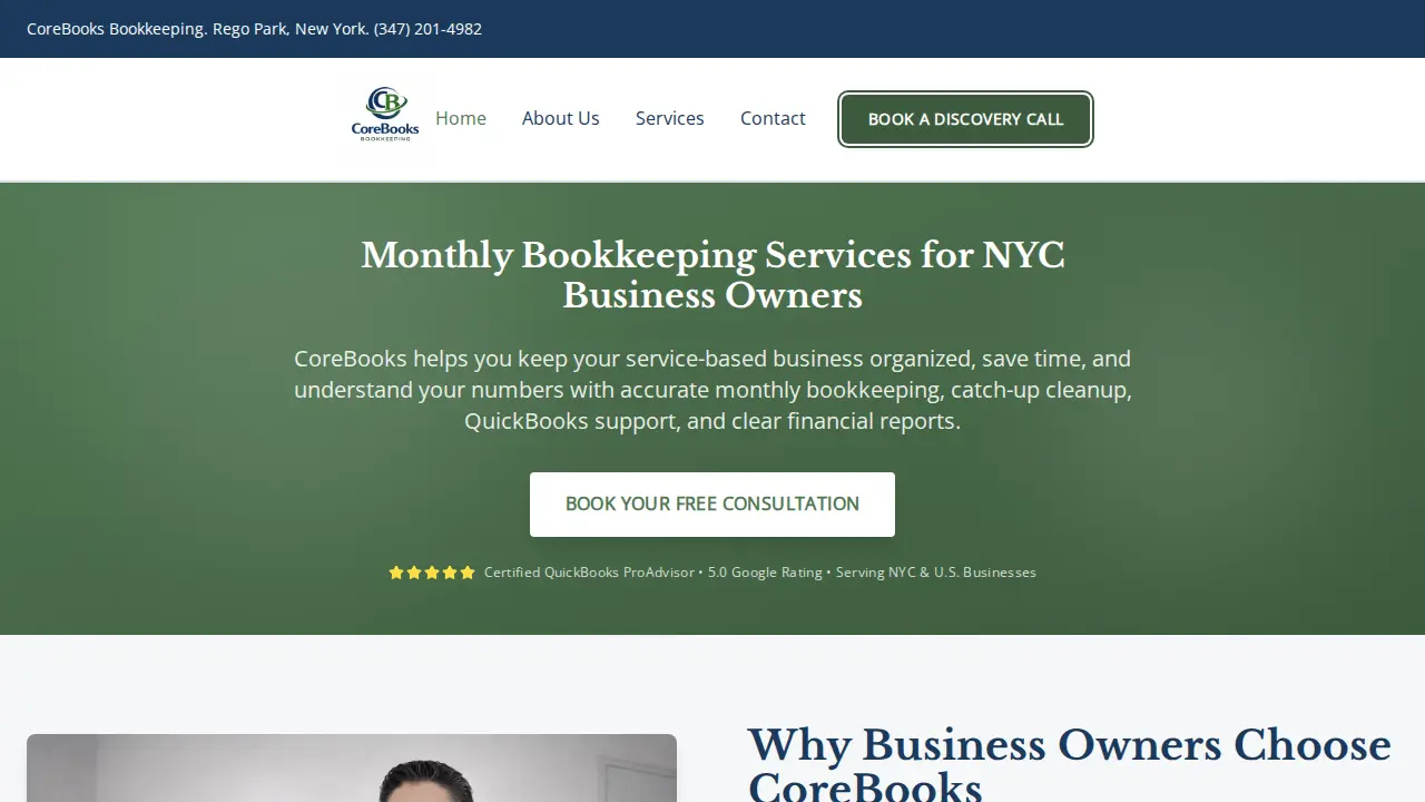 CoreBooks Bookkeeping