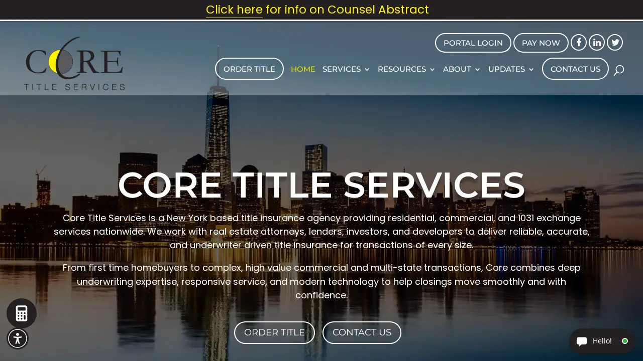 CORE Title Services, LLC