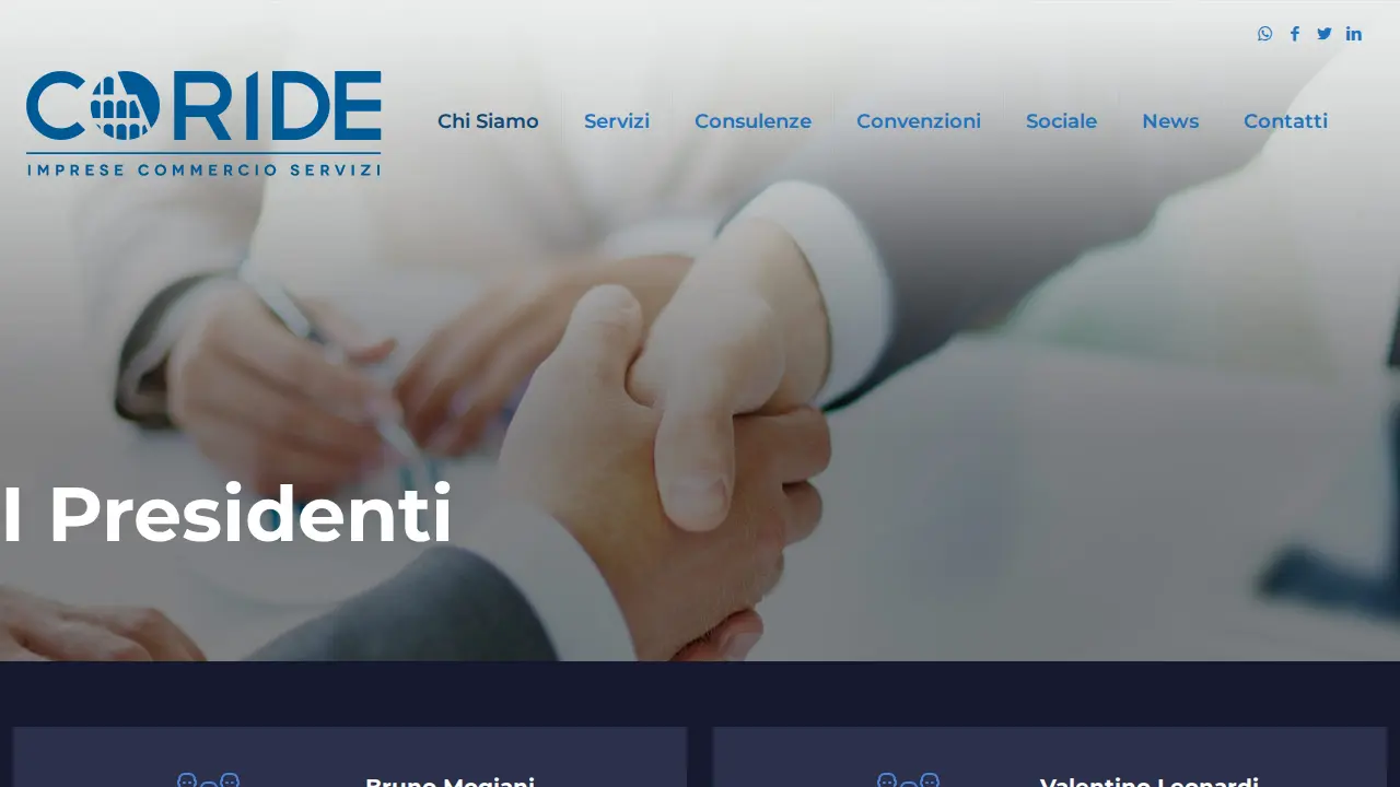 CORIDE page