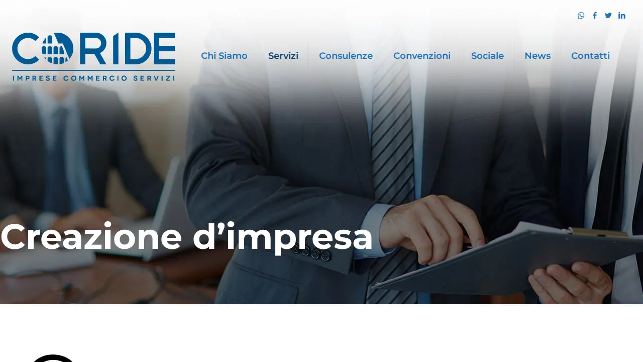CORIDE page