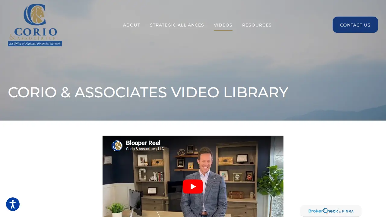 Corio & Associates, LLC page
