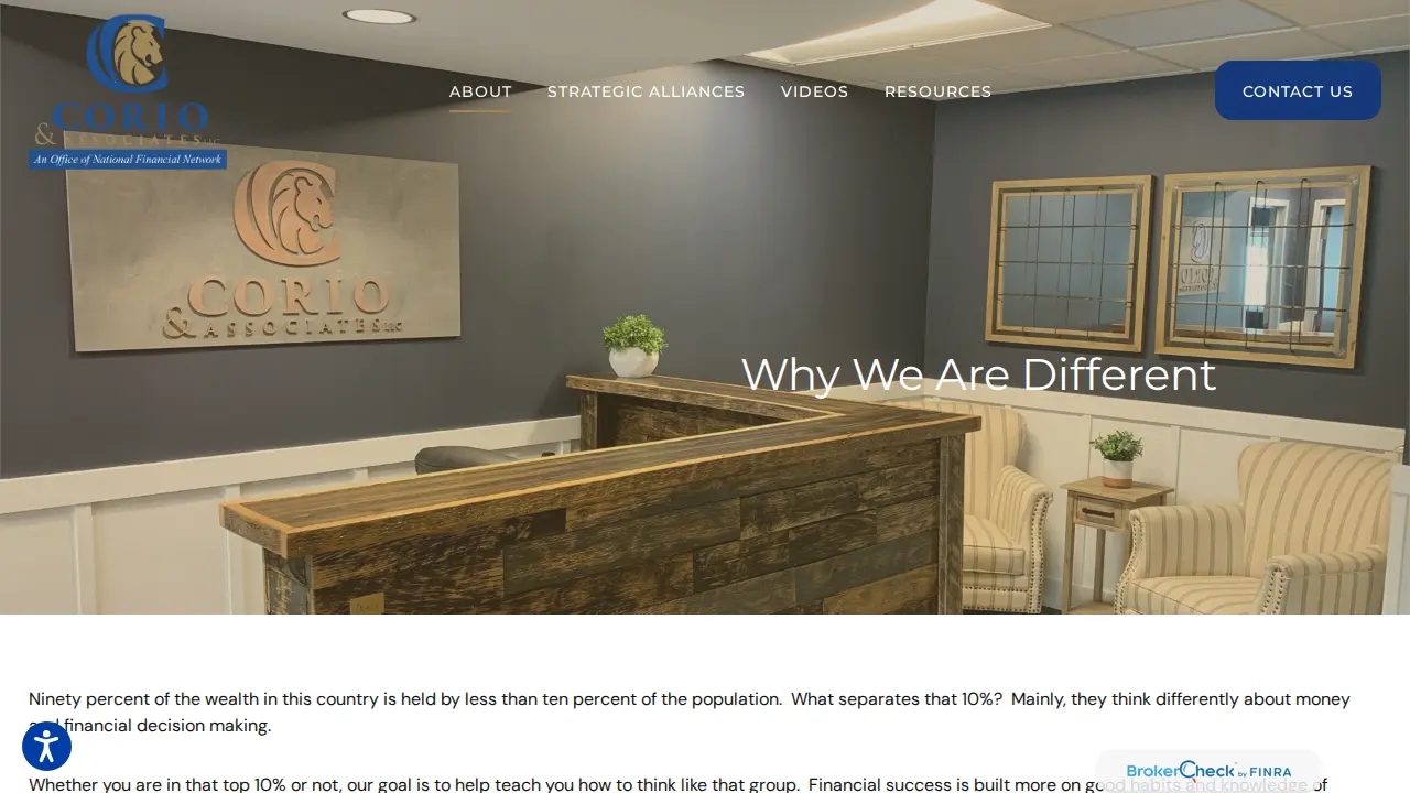 Corio & Associates, LLC page