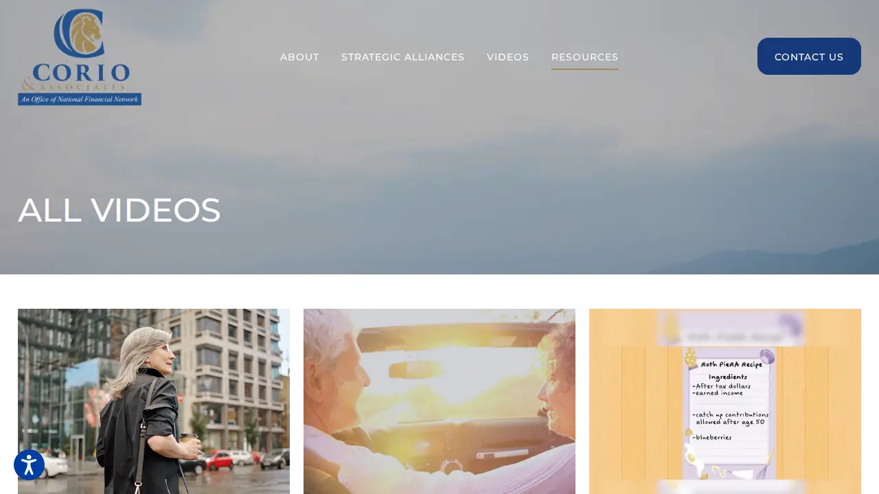 Corio & Associates, LLC page