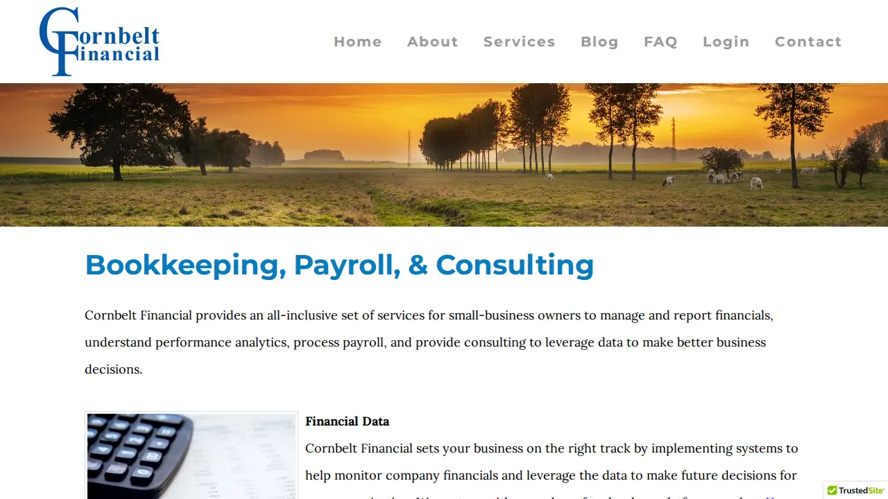 Cornbelt Financial, LLC page
