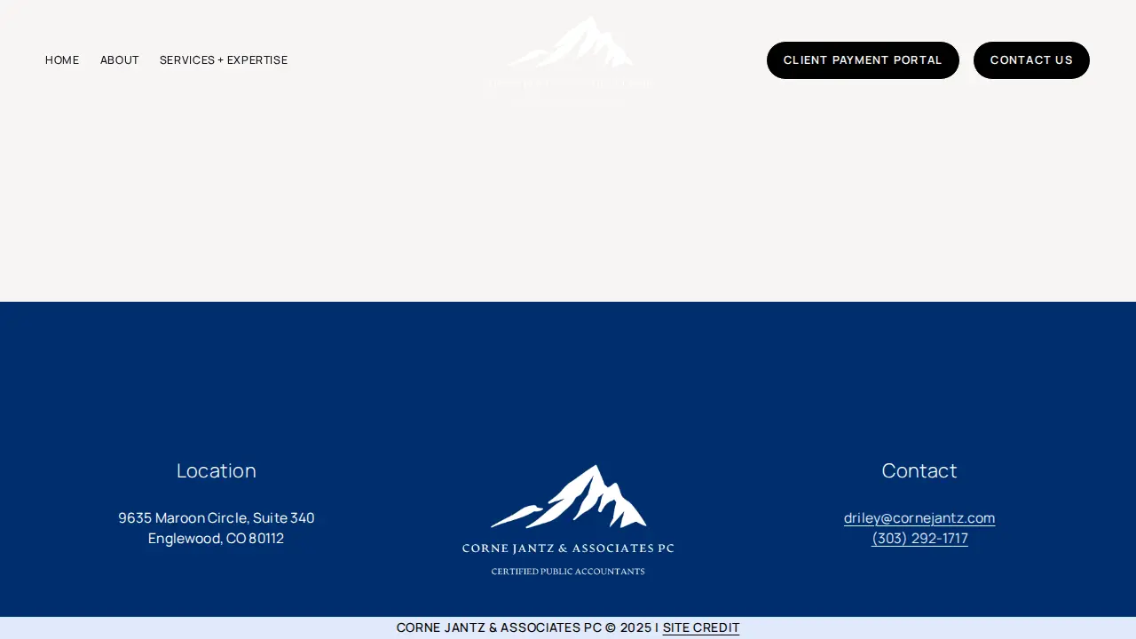 Corne Jantz & Associates page