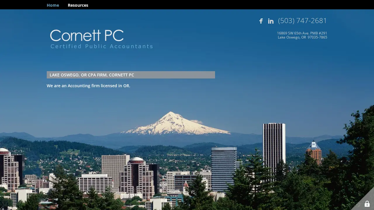 Cornett PC page