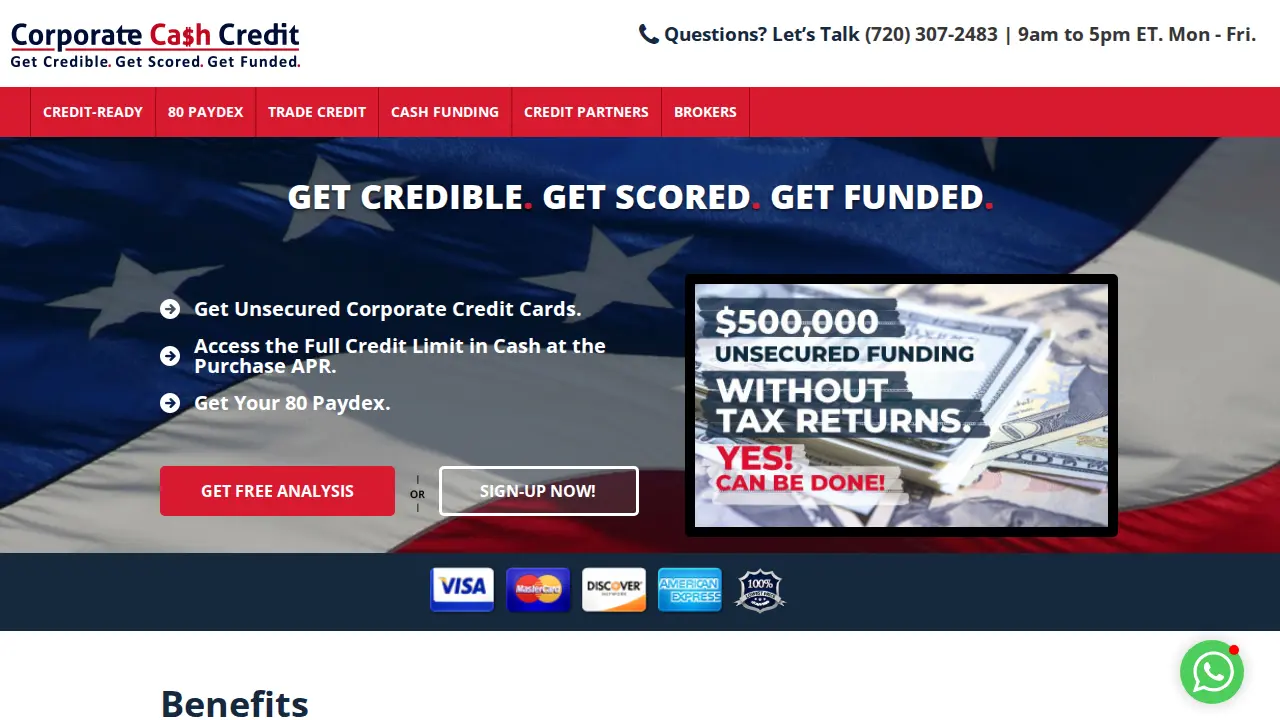 Corporate Cash Credit