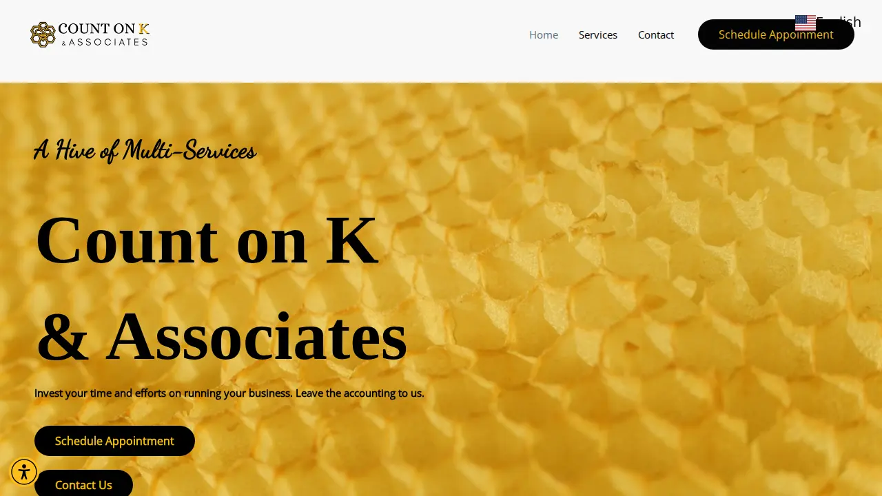 Count on K & Associates website