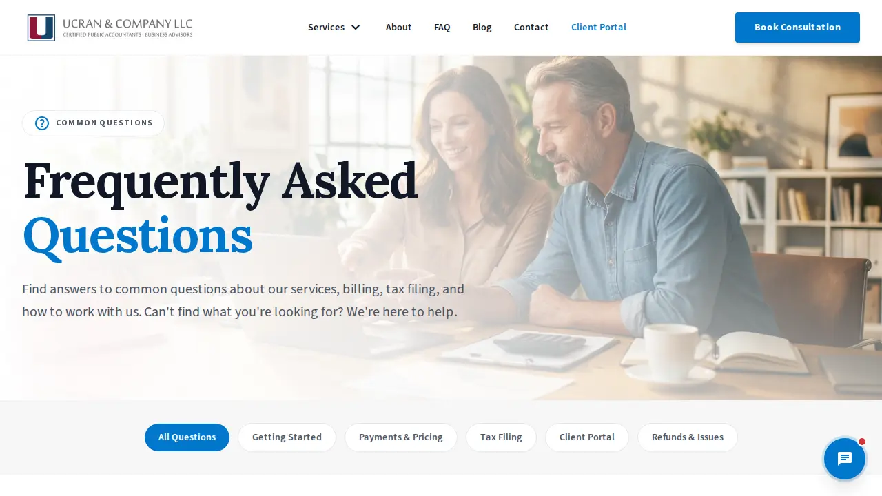 Jonathan L. Ucran, CPA, LLC page